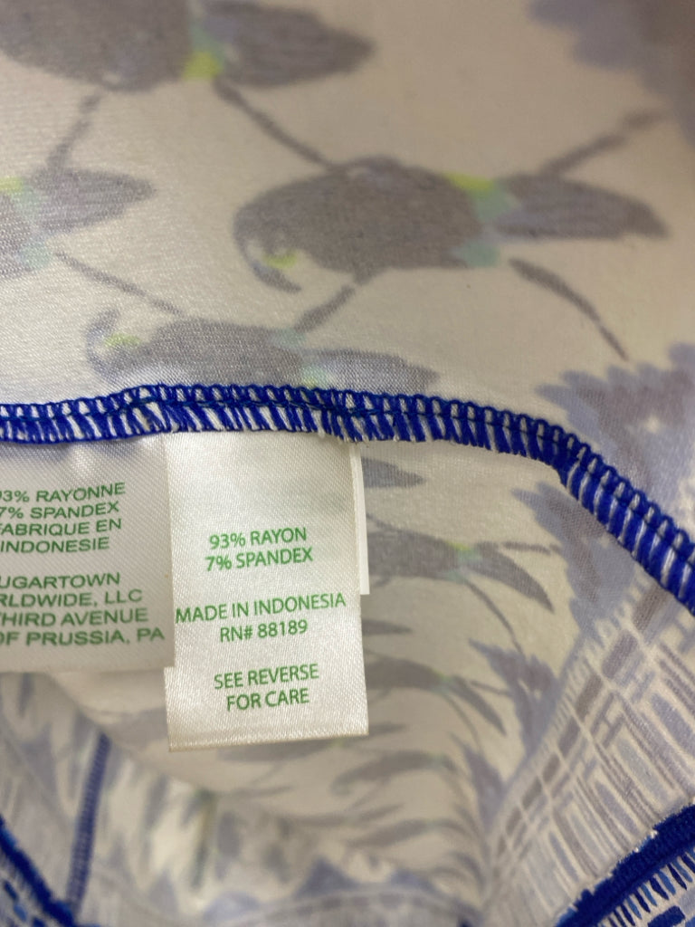 LILLY PULITZER Size XS Blue White Ladies Dress
