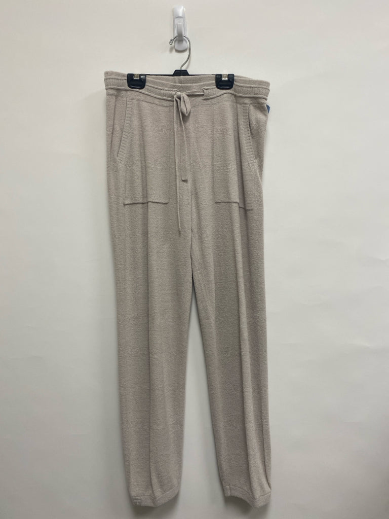 Barefoot Dreams Size M Beige Joggers Ladies Lounge Pants