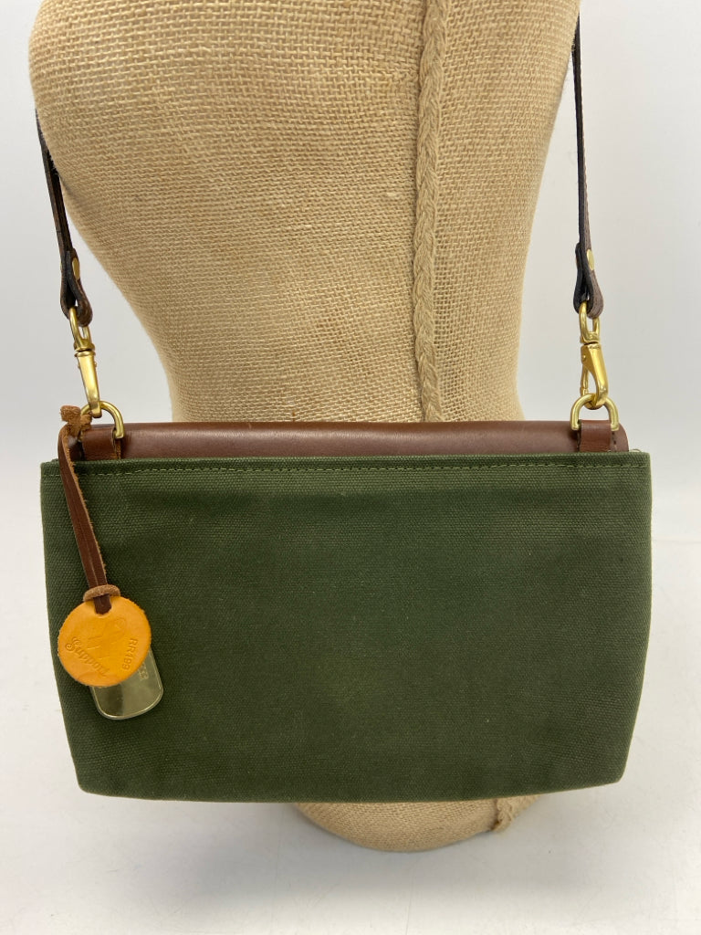 Brown Dark Olive Crossbody