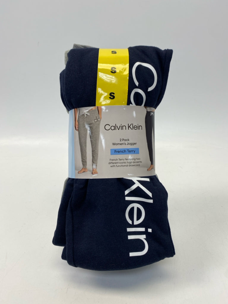 NEW/PKG Calvin Klein Size S Black/Gray Ladies Pants