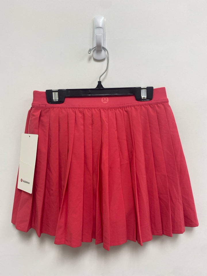 NWT Lululemon Size 4 Hot Pink Pleated Athletic Skort