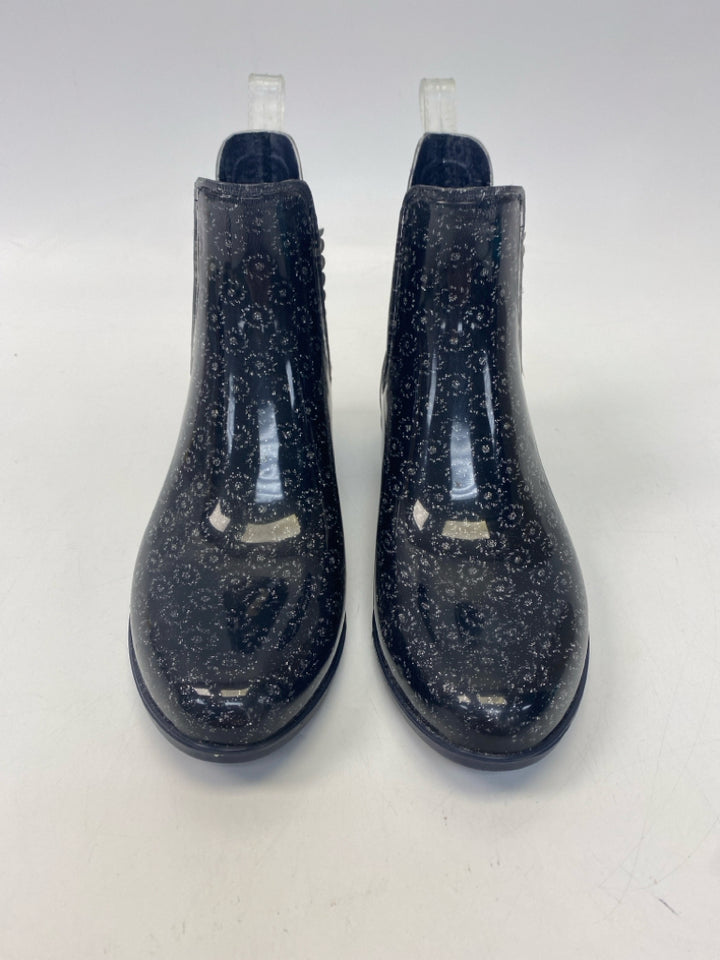Jack Rogers  Size 8 Dark Navy Glitter Boots