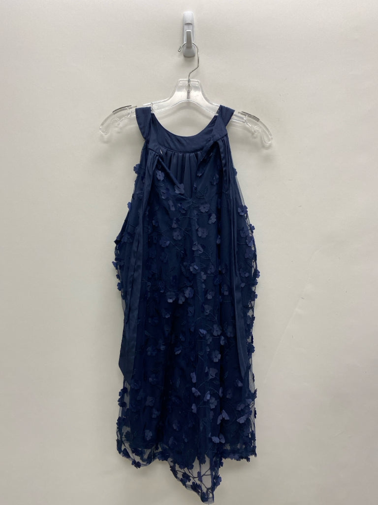 NWT Umgee Size M Navy Applique Sleeveless Ladies Dress