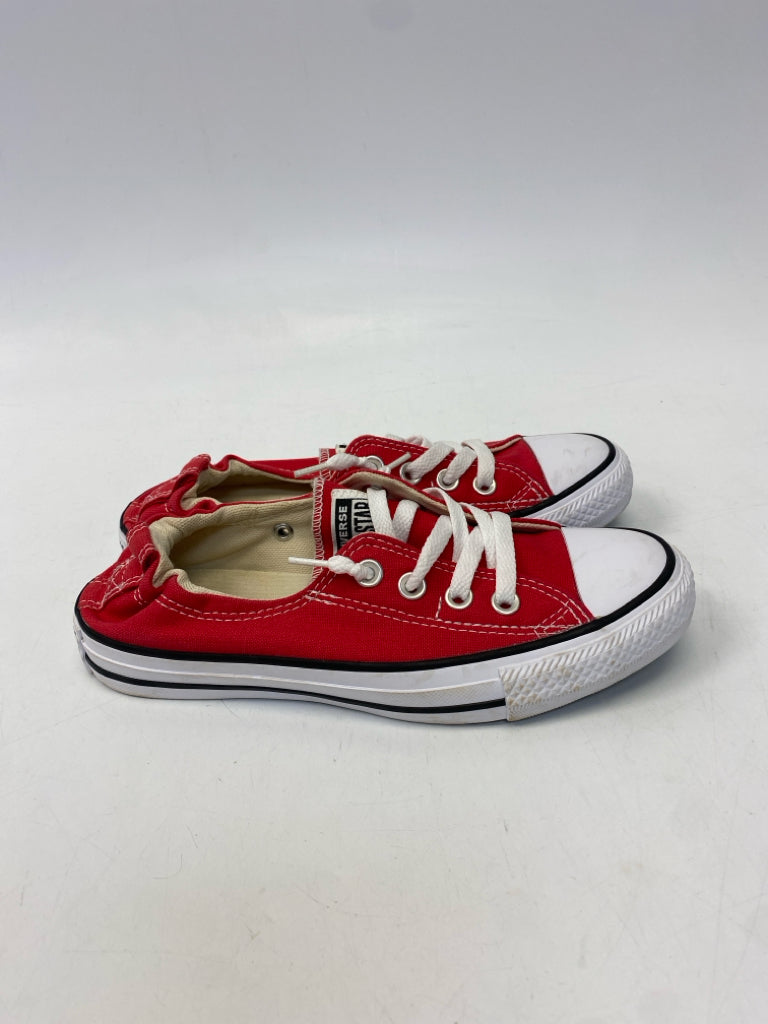 Converse  Size 6.5 Red Sneakers