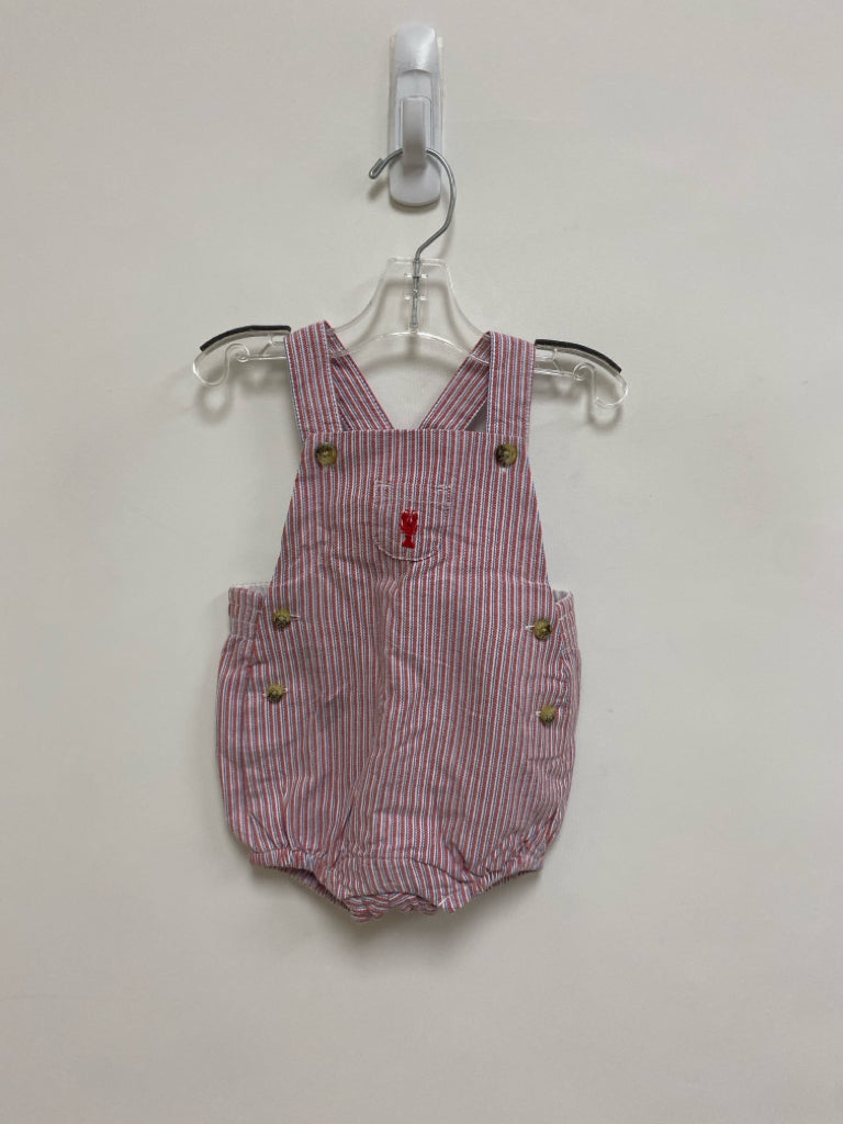 Janie and Jack SIZE 0-3M Red/White Blue Stripe Sleeveless Boy&