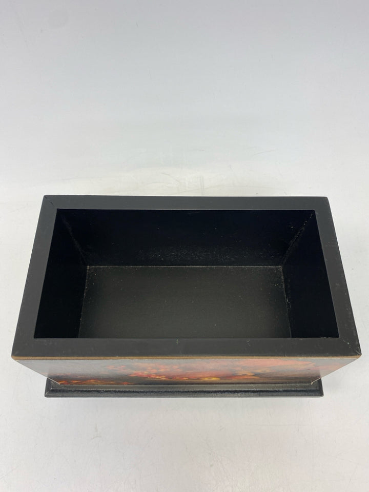 Black Orange Fall Box
