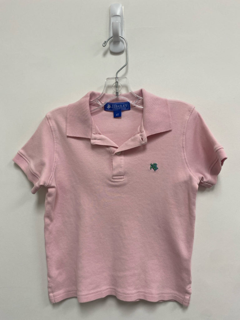 J. Bailey SIZE 4T Pale Pink Polo Boy&