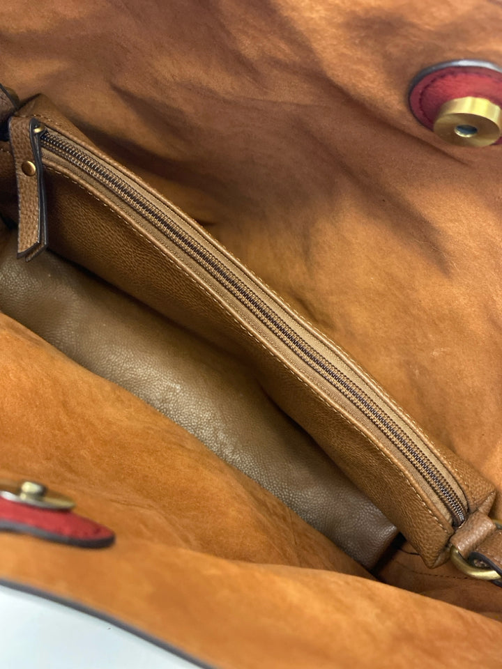 Joy Susan Dark Red Handbag