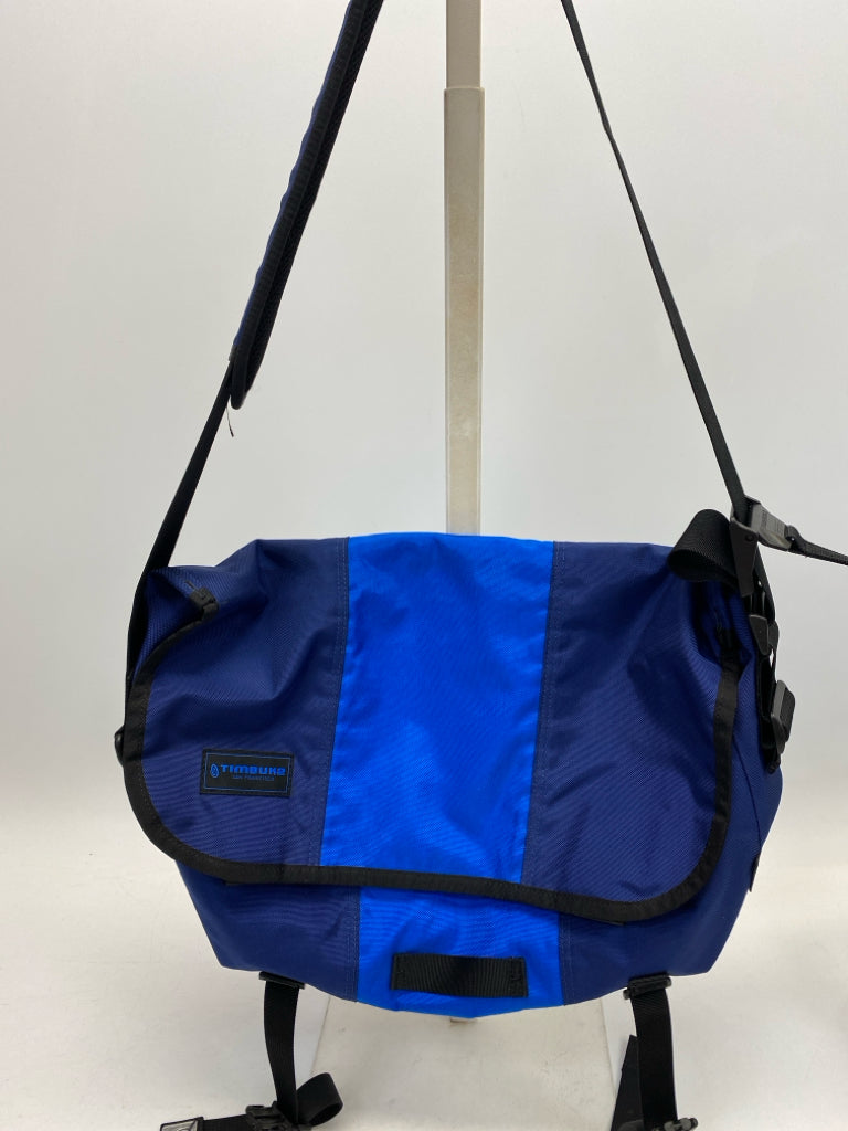 Blue Messenger Bag