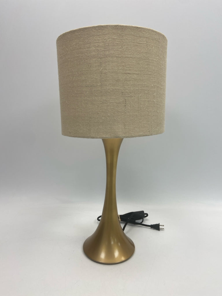 Natural Brass Metal Lamp