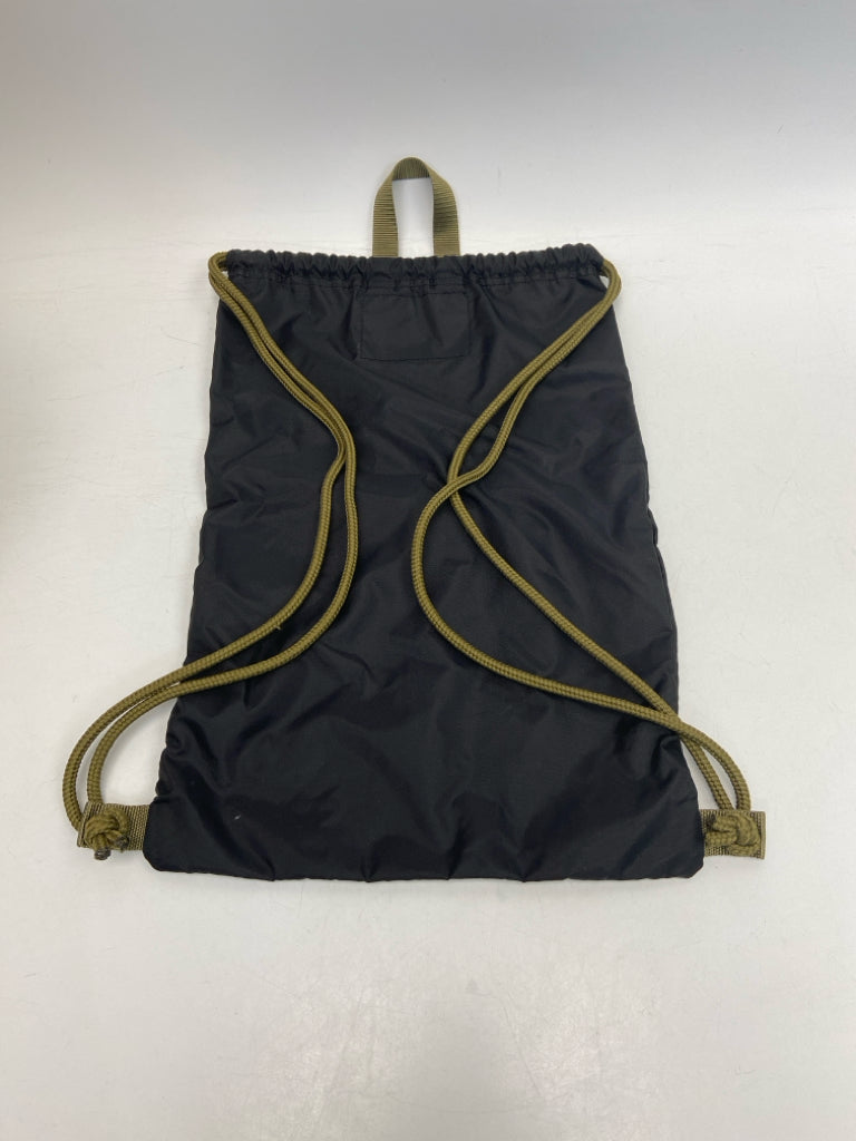 L L Bean Black Olive Green Backpack