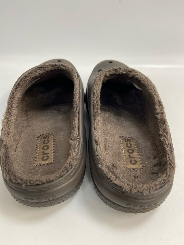 Crocs US Shoe Size 8 Brown Flats