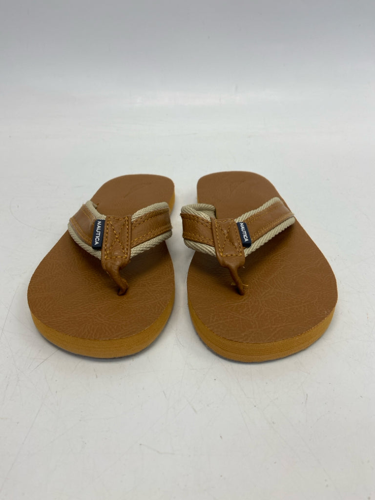 Nautica SIZE 1 Brown Tan Boy&