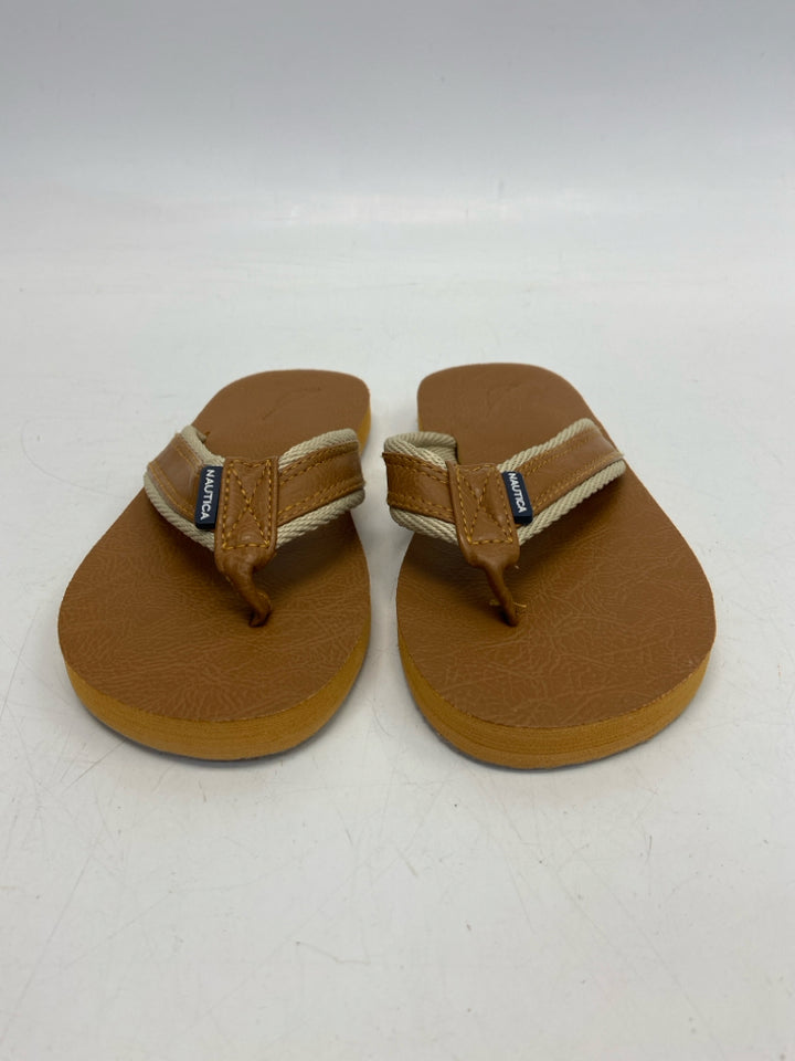 Nautica SIZE 1 Brown Tan Boy&