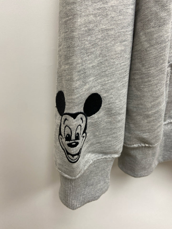 NWT Disney Size XL Gray White Peace Sign Hooded Ladies Sweatshirt