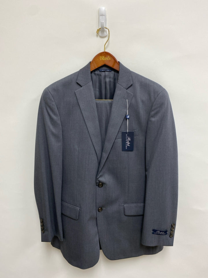 NWT Ralph Lauren Size 41R Gray Wool Men&