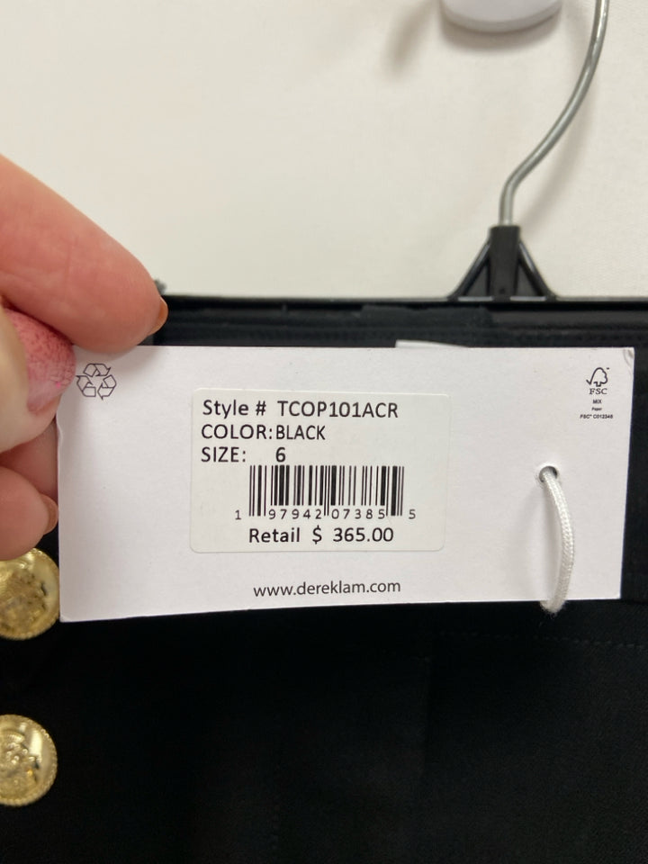 NWT Size 6 Black Wide Leg Ladies Pants
