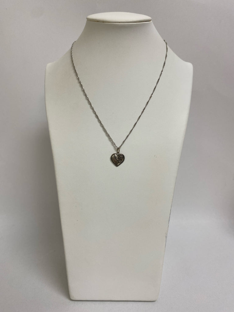 Silver Hearts Necklace