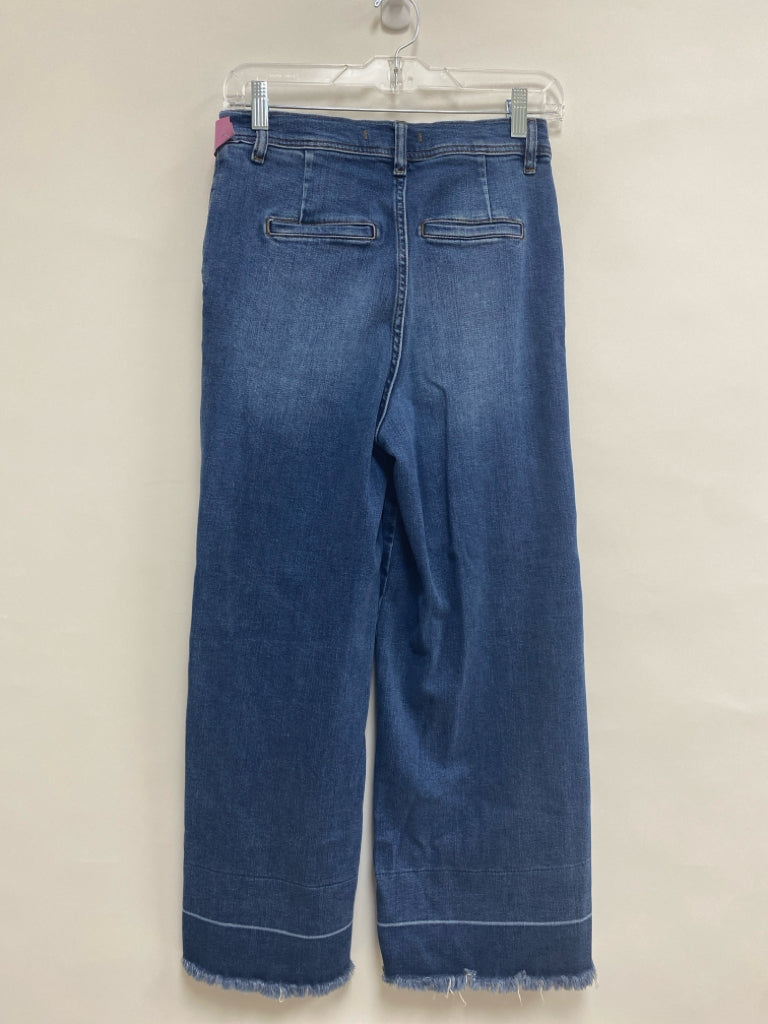 Free People Size 28 Blue Wide Leg Ladies Jeans