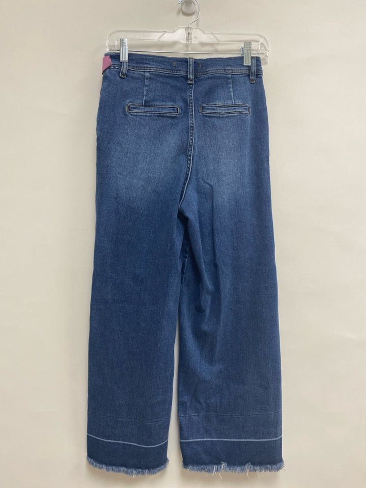 Free People Size 28 Blue Wide Leg Ladies Jeans