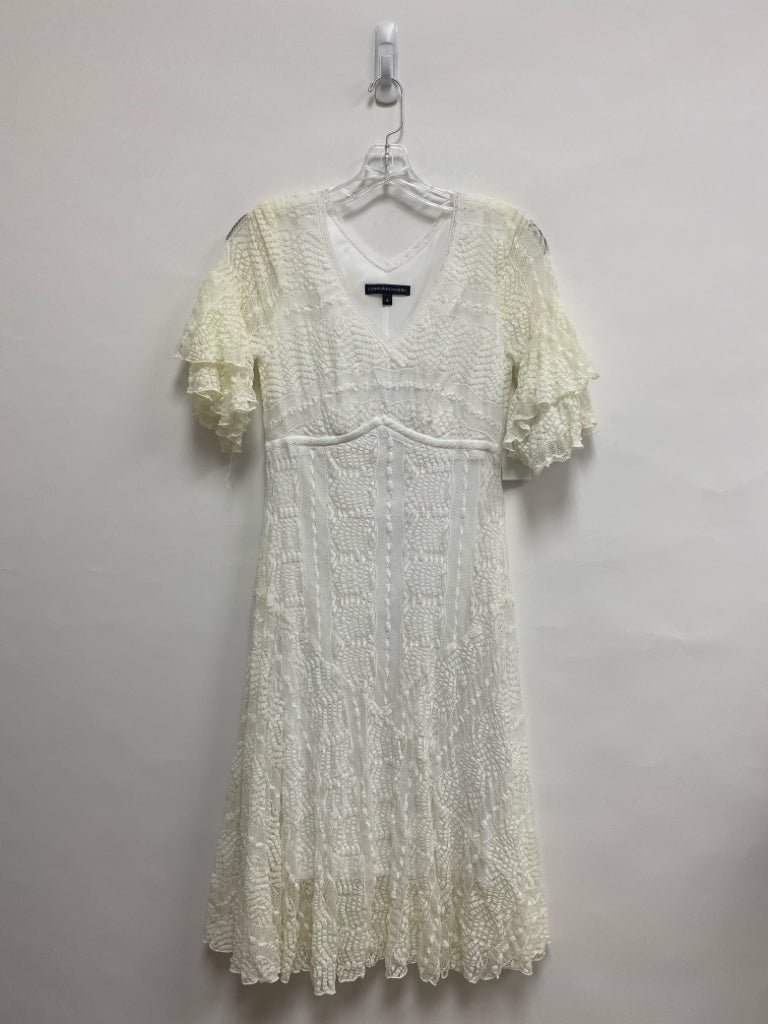 Size 4 White Lace Ladies Dress