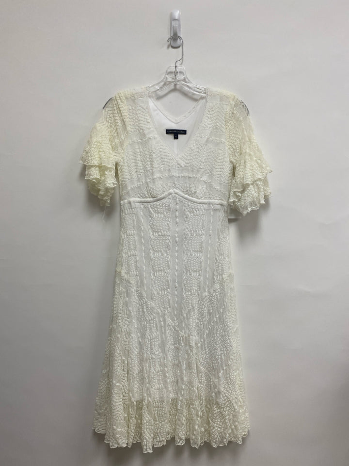 Size 4 White Lace Ladies Dress