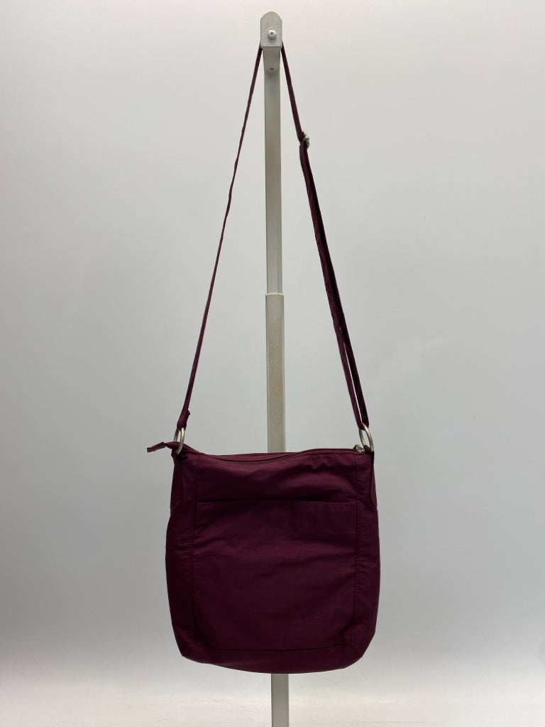 Baggallini Eggplant Nylon Crossbody