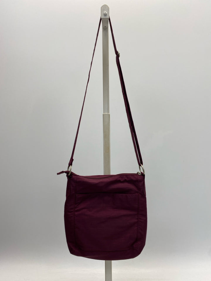 Baggallini Eggplant Nylon Crossbody