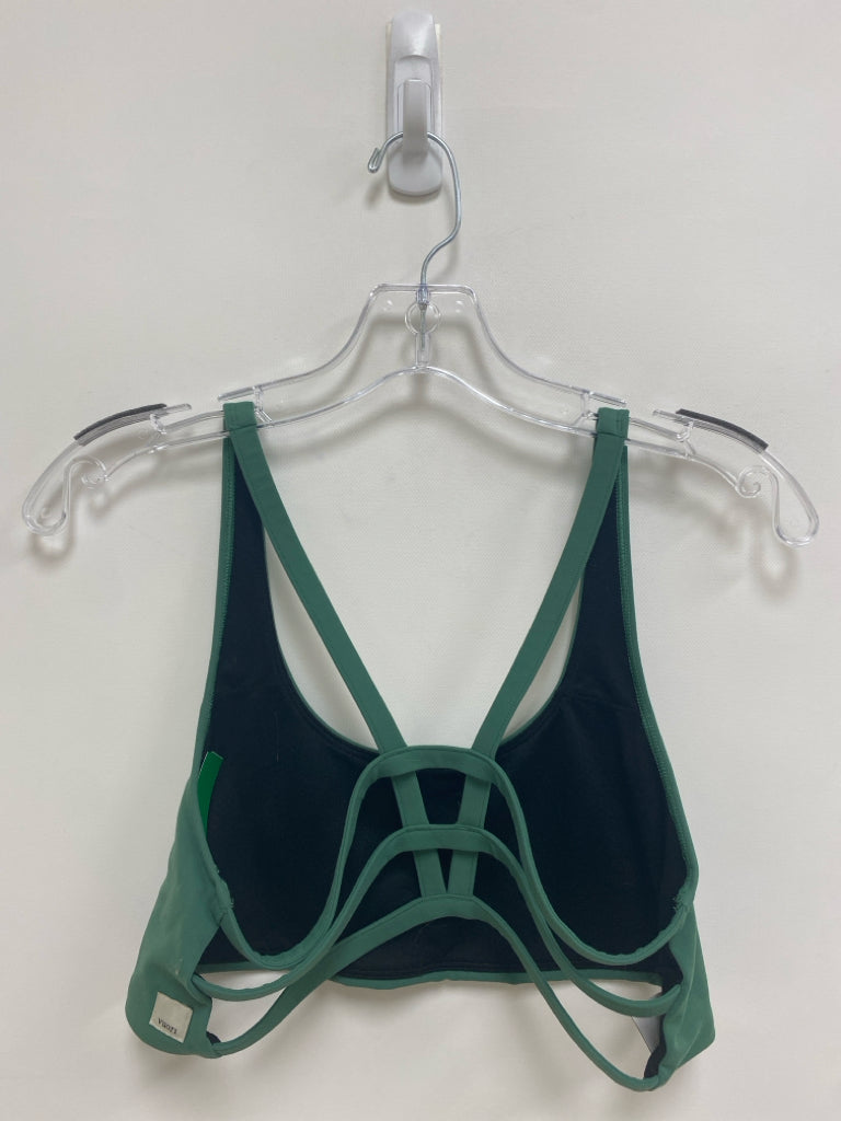 vuori Size M Green Athletic  Bra
