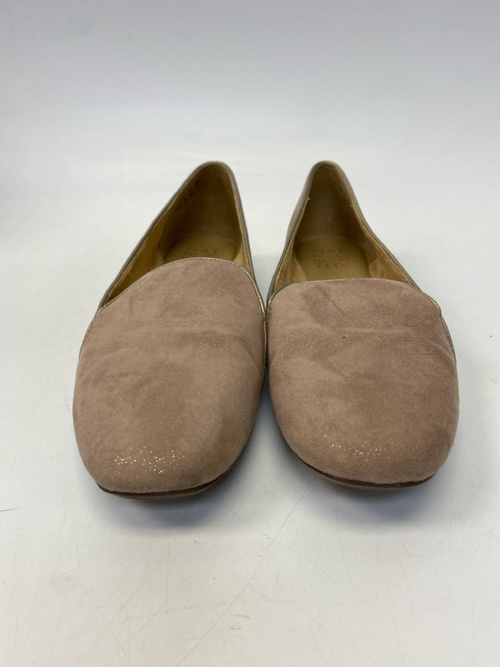 Naturalizer  Size 8 Taupe Shimmery Flats