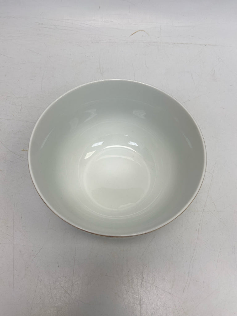 Taupe/White Pink/Multi Flowers Bowl(s)