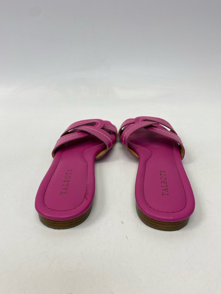 Talbots  Size 9 Magenta Sandals