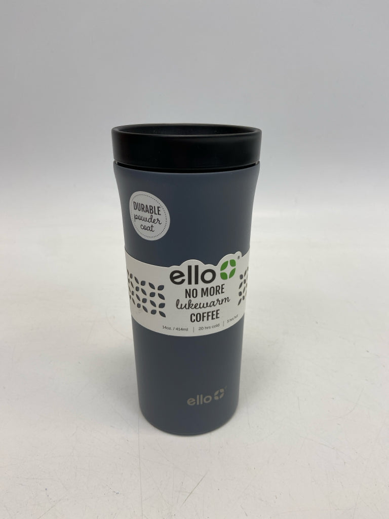 NEW Dark Gray Black Tumbler