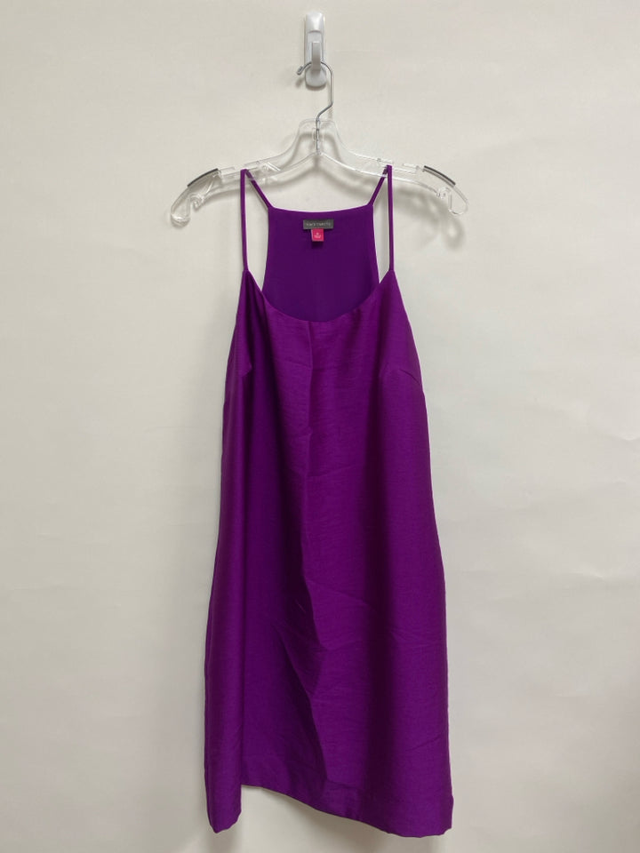NWT VINCE CAMUTO Size 12 Neon Purple Sleeveless Ladies Dress
