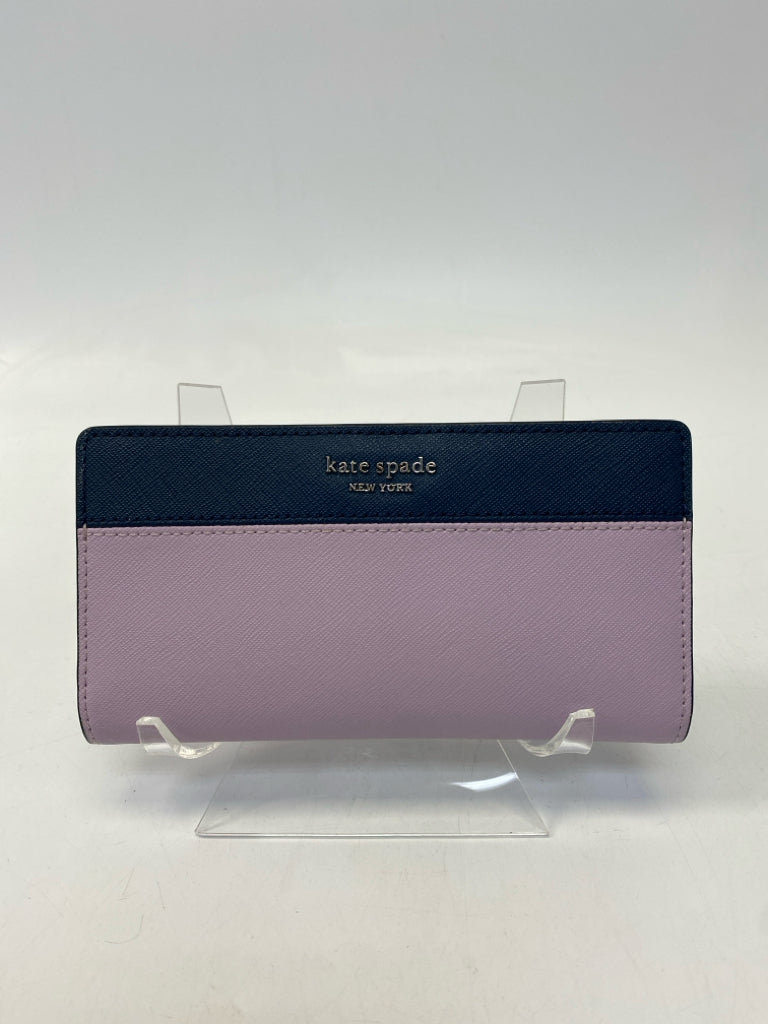 Kate Spade Navy Lavender Wallet