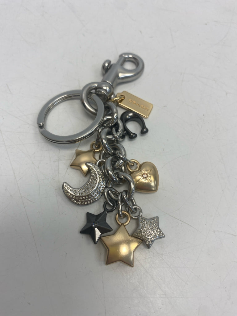 Coach Star Moon Cluster Bag Charm CD859
