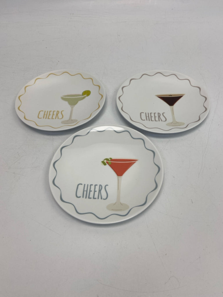 White Assorted Melamine Plate (s)