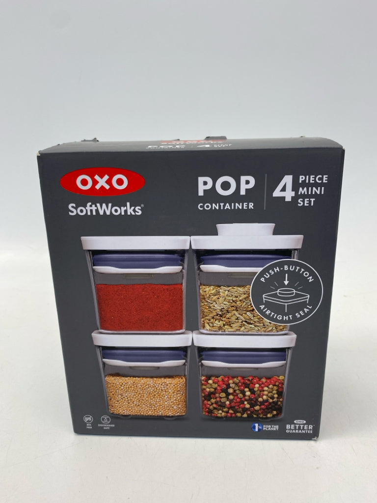 OXO White Clear Storage Container