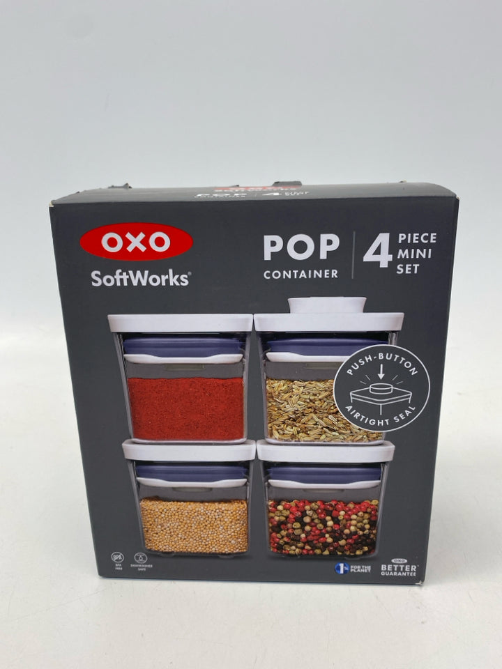 OXO White Clear Storage Container