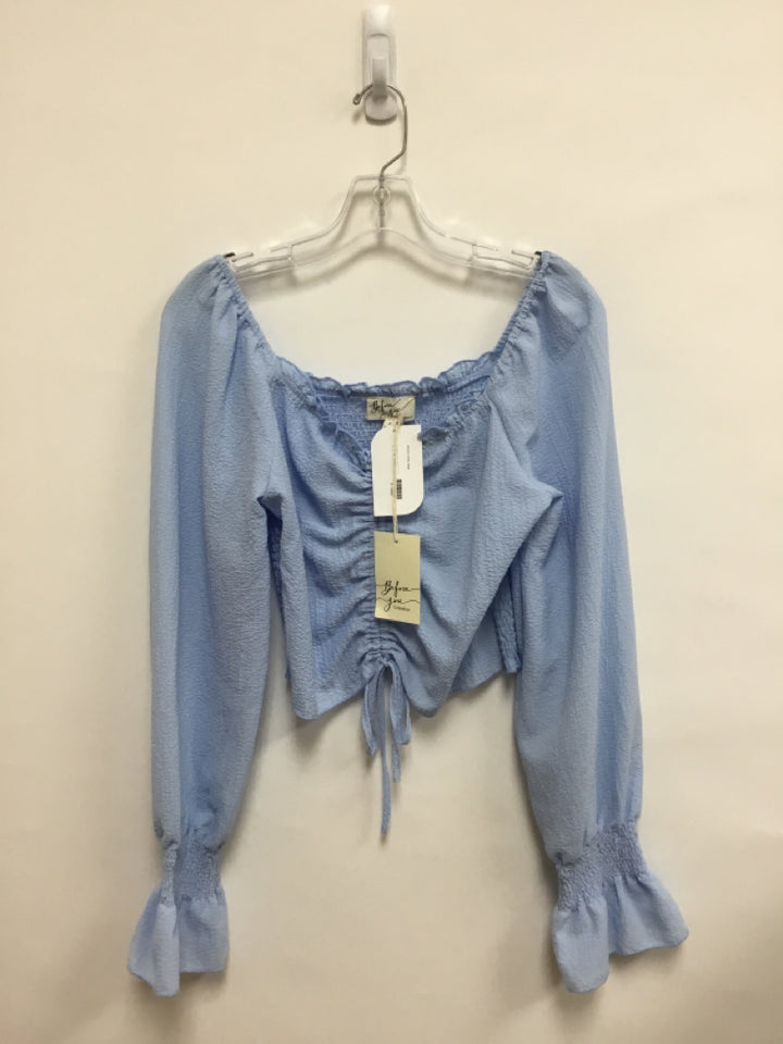 NWT BEFORE YOU Size M Light Blue Ladies Top