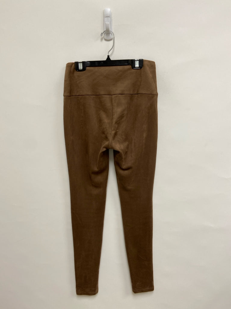 J McLaughlin Size XS Brown Faux Suede Ladies Leggings