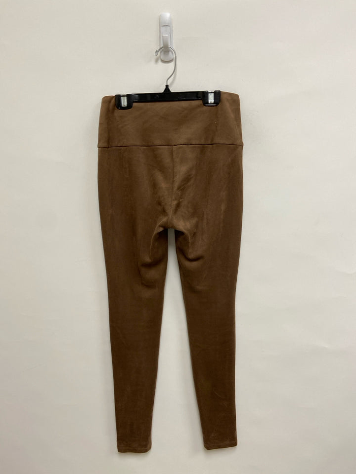 J McLaughlin Size XS Brown Faux Suede Ladies Leggings