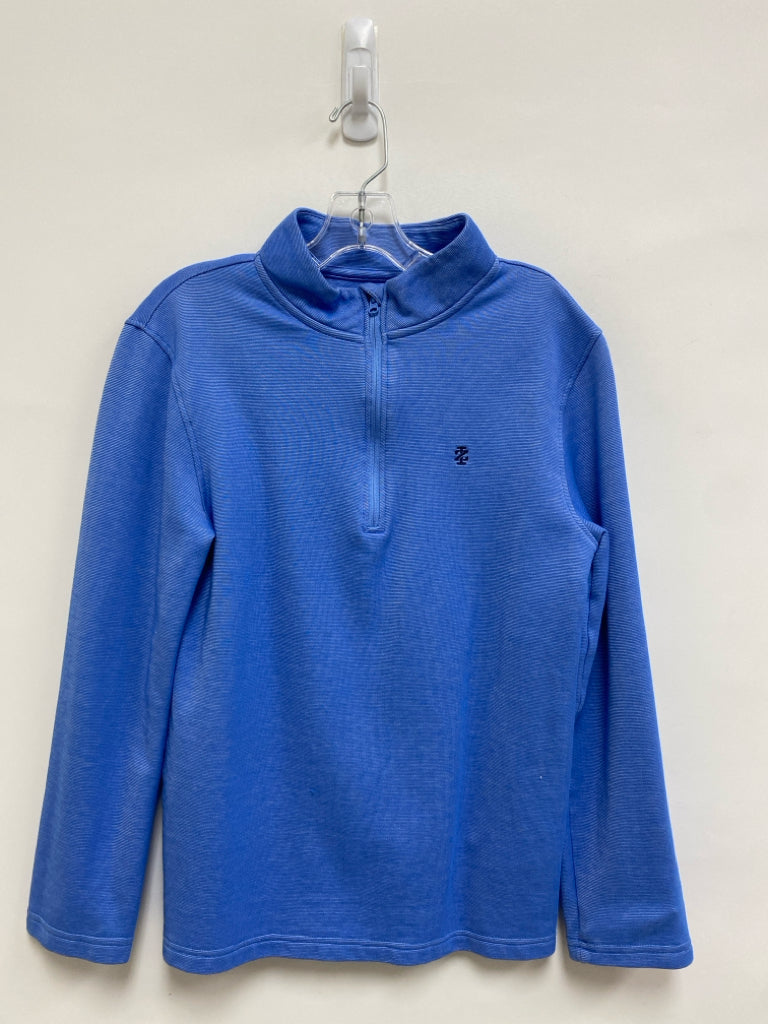 Izod SIZE 14/16 Powder Blue Quarter Zip Boy&