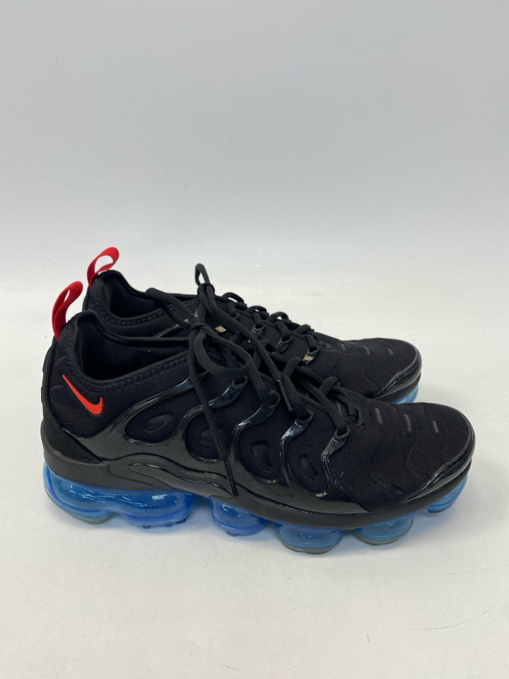 Nike US Shoe Size 8 Black Blue Trimmed Sneakers