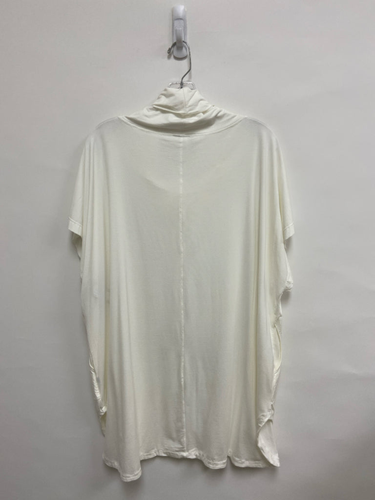 Size XL White Cowl Neck Ladies Top