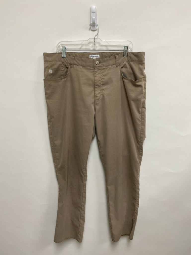 Peter Millar Size 38 Khaki Men&