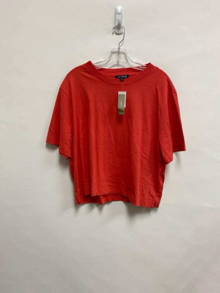 NWT J Crew Size XL Coral Short Sleeve Ladies Top