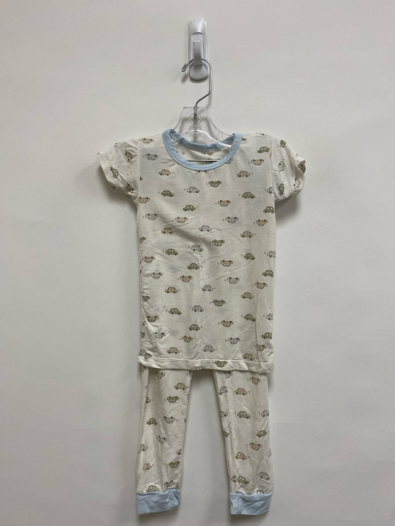 SIZE 3T Cream/Sage Tan Cars Boy&
