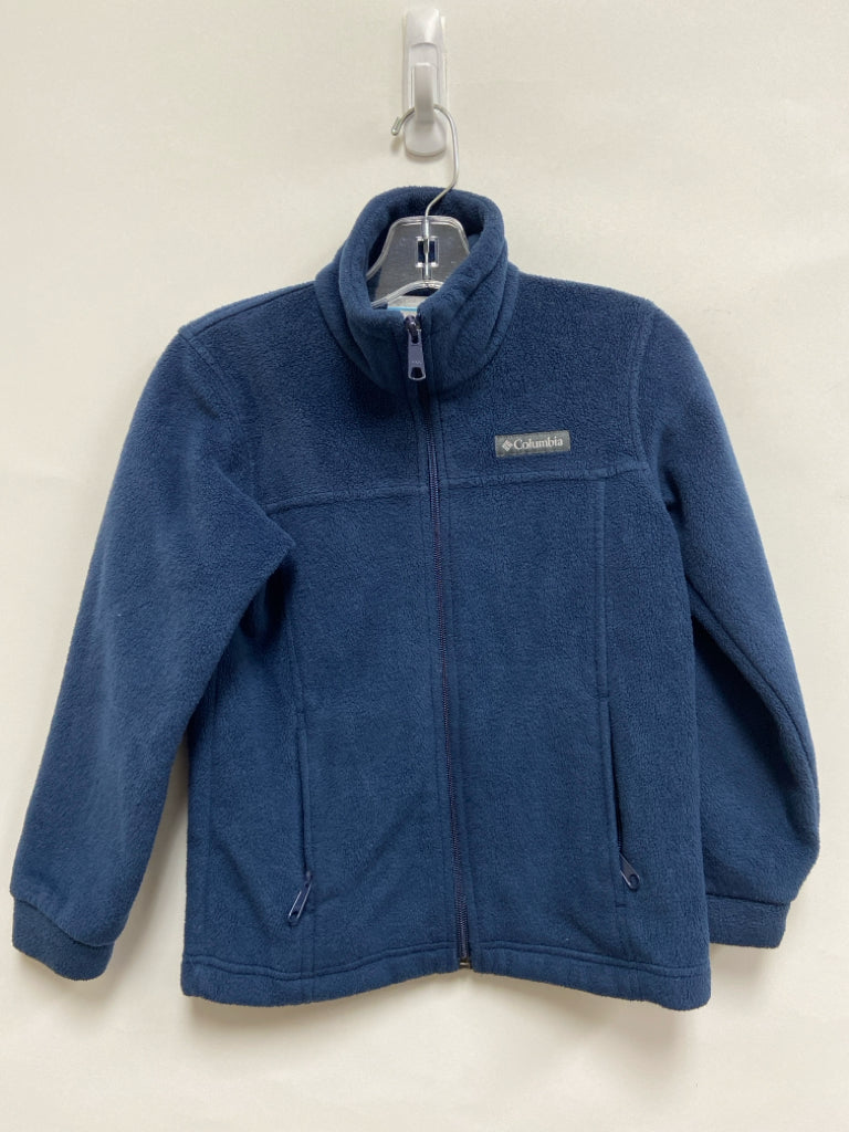 Columbia SIZE 6/7 Navy Fleece Boy&