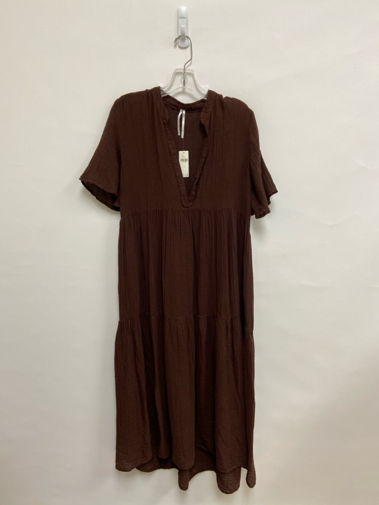 NWT Anthropologie Size S Brown Ladies Dress